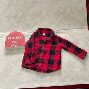 Boys long sleeve flannel